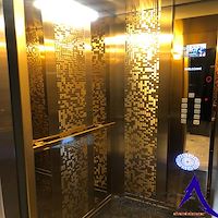 کابین استیل آسانسور